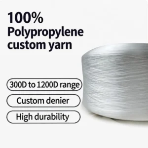Flame Retardant 100% Polypropylene FDY Yarn OE Technics 150D 1200D Denier for Fire Resistant Clothing & Textile Weaving