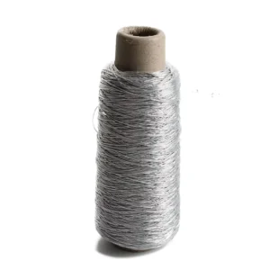 Flexible Stainless Steel Conductive Thread High Temperature Resistant Metallic Yarn for Flame Retardant Fabric Sewing Embroidery