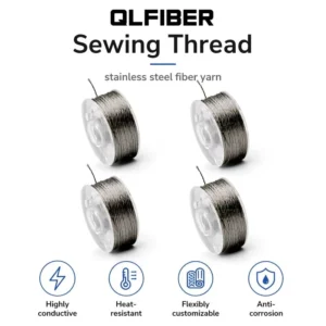 Flexibly Customizable Anti-static Raw Conductive Yarn with OE Technics for E-garments and Sewing