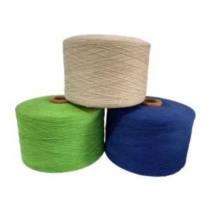 Free Sample Regenerated GRS Certified Recycled Cotton Open End Knitting Yarn Supply for Bangladesh Vietnam Textile Sock Factory
