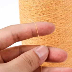 Free Sample Yellow OE Blended Cotton RG057 Carded Eco Friendly Regenerated Recycled Yarn for Socks Hammocks Gloves Fabric Use
