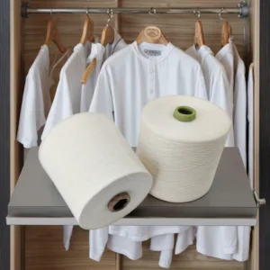 GOTS OCS Certified 100S Organic Cotton Knitting Yarn Combed Weaving Hand Knitting Long Staple Turkish Raw Eco Friendly
