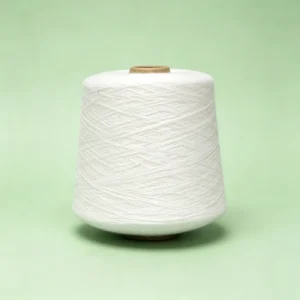 GRS Certified Spun 35% Cotton 65% Polyester Yarn Customizable Color Eco-Friendly Dyed Nm32