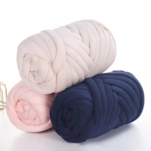 Giant Fancy Yarn for Arm Knitting Soft Throw Blanket