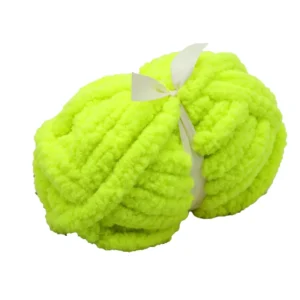 Glow in Dark Hand Knitting Fancy Dyed Yarn for DIY Weaving Embroidery Knitting Hand Crochet Sewing Luminous Crochet Yarn