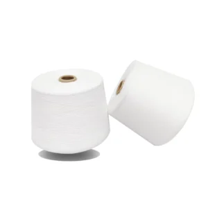Glow in the Dark White Polyester Luminous Spun Yarn 21S for Weaving or Knitting