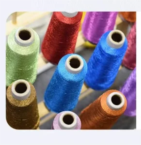 Gold and Silver Lurex Thread Metallic Polyester Sparkle Yarn for Embroidery Knitting Bracelet Decor Clothes Weaving