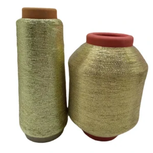 Gold and Silver Metallic Machine Embroidery Threads 150D Metallic Yarn for Embroidery Clothes