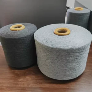 Good Price Ne 18s 20s 30 Colors Middle Grey Eco Friendly Recycled Open End Carded Cotton Polyester Blended Yarn