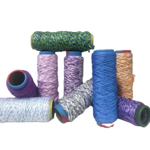 Good Quality 300D 192F Customized Color Dyed Eco-Friendly Recyclable 100% Polyester OE Technics Mop Braided Yarn
