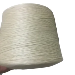 Good Quality Fabric Yarn 60NM/2 Export India Used 100% Spun Silk White Price of the Raw Silk Tube Yarn Ring SPUN Silk