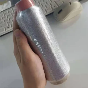Good Quality MH Japanese Pure Silver Metallic Yarn 150d 250d Polyester Metallic Anti Bacteria Anti UV Embroidery Sewing