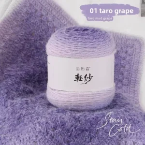 Gradient Cake Yarn 200g 400m Section Dyed Acrylic Anti Pilling Crochet Knitting Yarn for Sweater Hat Scarf Shawl 14 Colors