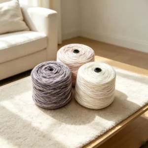 Gradient Heather Dyed Acrylic Blended Yarn Ring Spun Soft Eco-Friendly Abrasion-Resistant Knitting Embroidery Garment