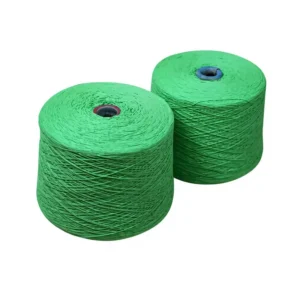 Green 100% Recycled Yarn Regenerated Polyester Cotton Yarn for Versatile Usages