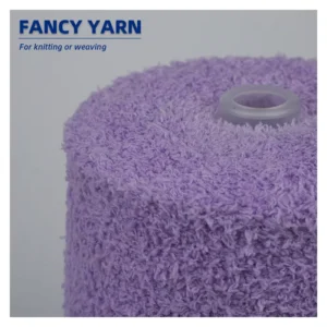 Half Fleece 6.2Nm Soft Fancy Yarn for Knitting Weaving 1000KG MOQ