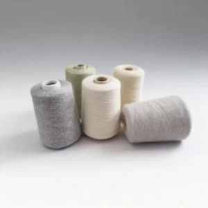 Han Velvet Series 52% Cashmere 37% Han Hemp 11% Mulberry Silk Single Strand 13 Ply Knitting Yarn Batch