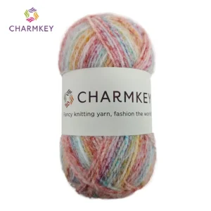 Hand-Knitted Colorful Women’s Scarf Yarn Ball 50g DIY Knitting Doll Knitting Acrylic Nylon Wool Yarn for HandCraft