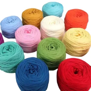 Hand Knitting Adult All 285g roll T Shirt Yarn Crochet Handbag Fancy Yarn Super Soft Feeling