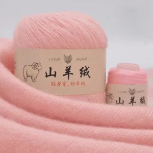 Hand Knitting Yarn for Baby Scarf Pure Cashmere Yarn Thick Wool Thread Handmade Hand Woven Sheep Wool Yarn