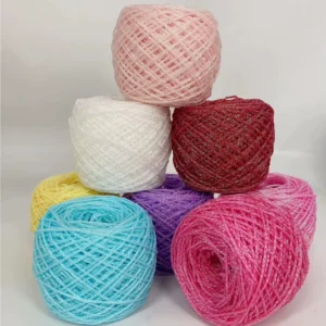 Handmade DIY Wool Knitting Crochet Doll Bear Fantasy Hollow Yarn Crystal Silk Pure Silk Doll Special Line