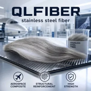 Heat Resistant 100% Stainless Steel Metallic Yarn 6um for Sewing Knitted Products OEM Options