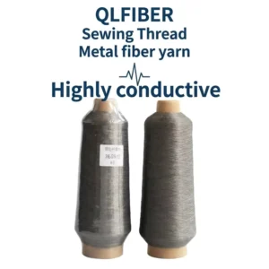 Heat-resistant Metallic Yarn for Touch Screen Gloves Anti-static OE Technics Sewing Use Raw Pattern 100% Stainless Steel Fiber