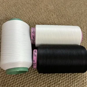 Hengxi 100% Recycled Polyester DTY Filament Yarn High Tenacity Eco Friendly Knitting Weaving Yarn Oeko Tex Certified 60 1000