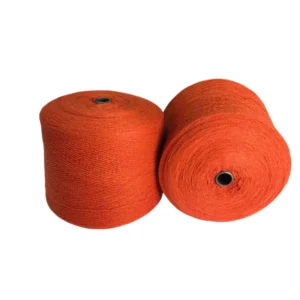 High Bulk 100% Acrylic Yarn 28/2NM Hank Colored Soft Cone Yarn for Sweater