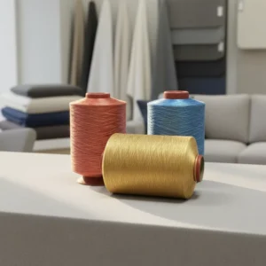 High Colorfastness ATY Filament Polyester Yarn Durable Abrasion resistant Tear resistant Standard Strength Recyclable Virgin