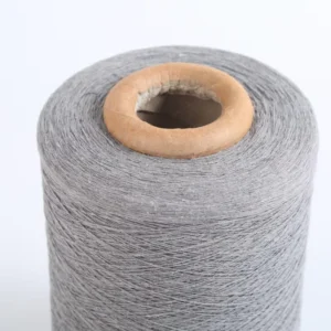 High Demand NE 10s/1 Cashmere Blended Raw Melange Yarn for Weaving in Cone Form Ready to Ship From India