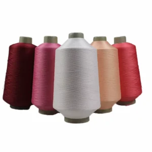 High Elastic Imitation Nylon Polyester Yarn Thousands of Colors in Stock for Knitting with High Tenacity Feature