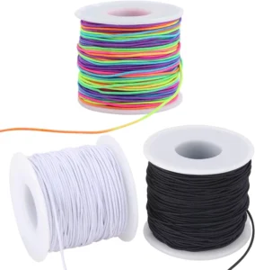 High Elasticity 1mm Stretch Cord String Beading Crystal Jewelry Bracelet Necklace Making Thread Strong Durable Spool