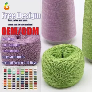 High Elasticity High Tenacity Rabbit Core Spun Yarn 50% Viscose 22% Nylon Dyed Blended Yarn Eco Friendly 28S 2 Ring Spun