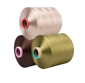 High Elasticity High Tenacity Textured Polyester Yarn DTY Solution Dyed Semi Dull NIM SIM 150D Sewing Embroidery