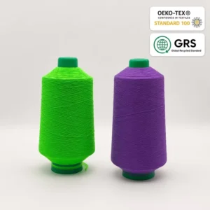 High Elasticity Polyamide Textured Yarn 100% Nylon Twisted Filament High Tenacity with Dyed Pattern