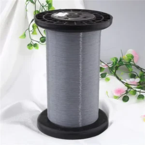 High Flame Retardant Recyclable 100% Polyester Dyed Monofilament Yarn Gray Series for Weaving and Cable Insulation Sleeve