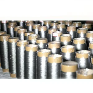 High Quality 100% Anti Radiation Stainless Steel Fiber Metallic Conductive Metal Yarn for Knitting