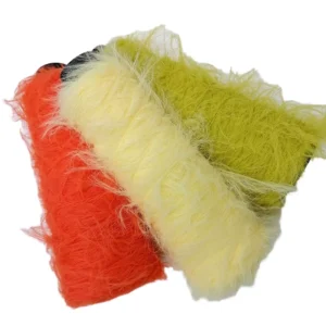 High Quality 100% Polyester Fancy Yarns 8cm Rabbit Hair Mohair Dyed POY Knit Sweaters