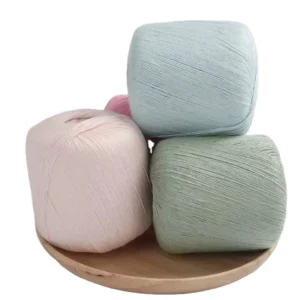 High Quality 100% Pure Linen Fancy Knitting Yarn Eco Friendly Flax Ball