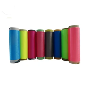 High Quality 150D 144F 100% Polyester Dope Dyed DTY Yarn for Circular Knitting