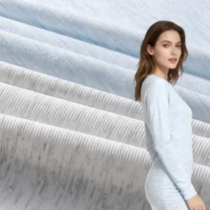 High Quality 44%Nylon 28% Modal 28% Spandex 170g/m 160CM Modal Dyed Yarn Knitted Stretch Breathable Unisex Jersey Fabric