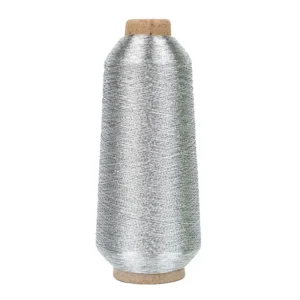 High Quality Anti Bacteria Metallic Silver Polyester Embroidery Thread for Hand Weaving