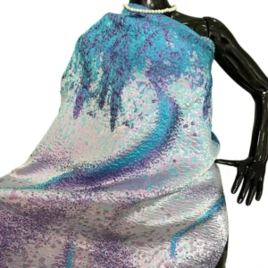 High Quality Beautiful Metallic Many Colors for Choice Africa National Jacquard Brocade Fabric for Women Dress