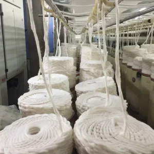High Quality Bleached High Tenacity Knitting Polyester Cotton Blended Yarn for Sewing From Chinese Factory