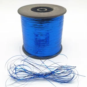 High Quality Colors Flat 12u 23u 1 69 1 110 M Type Colorful Blue Gold Silver Flat 100% Metallic Yarn for Weaving