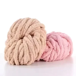 High Quality Crochet Thread Chunky Cotton Hand Knitting Yarn Low Price 100% Polyester Material Fancy Yarn