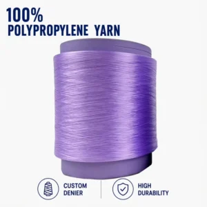 High Quality FDY Solid 100% Polypropylene Yarn Sewing Thread for Mattress Stitching and Hand Knitting with Raw Pattern
