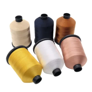 High Quality Nylbond Tkt-40 Strong Bonded Thread 6000m Cone Cream Upholstery Trade