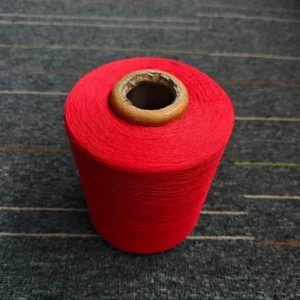 High Quality OE Recycled Cotton Blended Carded Yarn 65% 35% Composition Durable Eco Friendly Product 30 Colors Ne0.5s to Ne30s